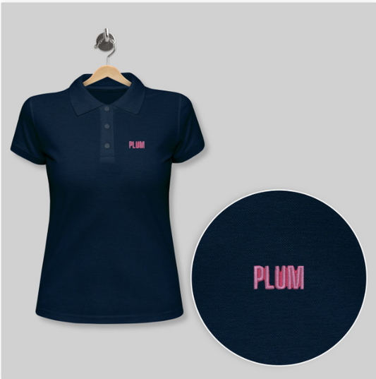Women's Embroidered Polo T-shirt