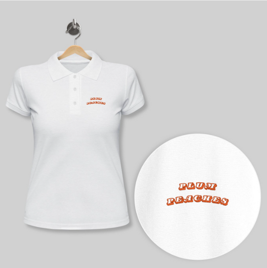 Women's Embroidered Polo T-shirt